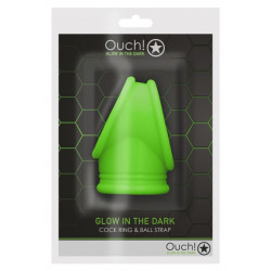 Ouch! Glow Ballstretcher phosphorescent Glow Silicone